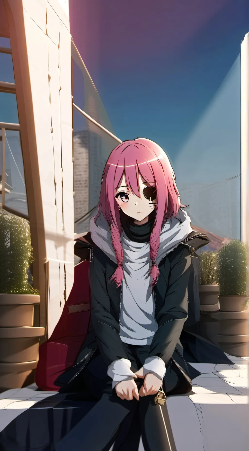 ai character: Maya background