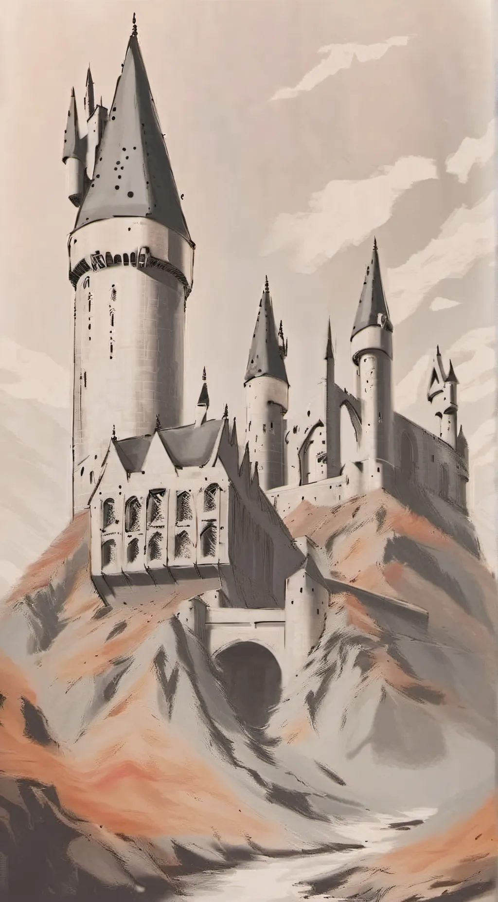 ai character: Hogwarts background