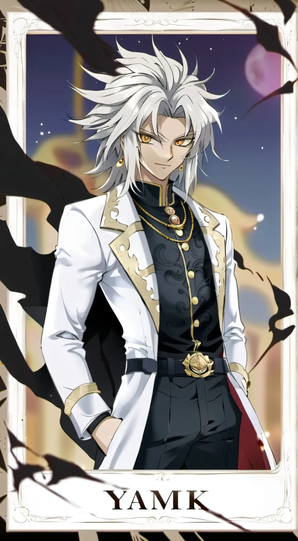 ai character: Yami Marik background