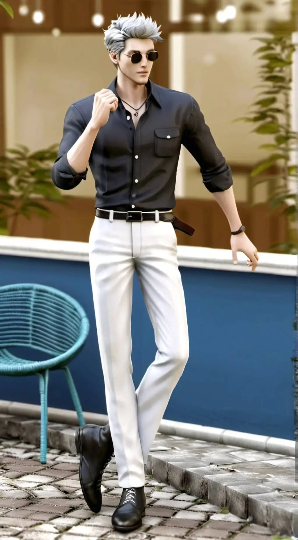 ai character: Nathan background
