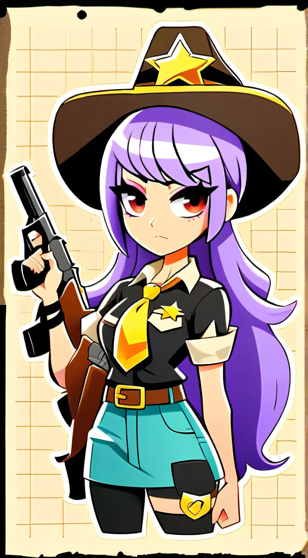 ai character: Shelly  background