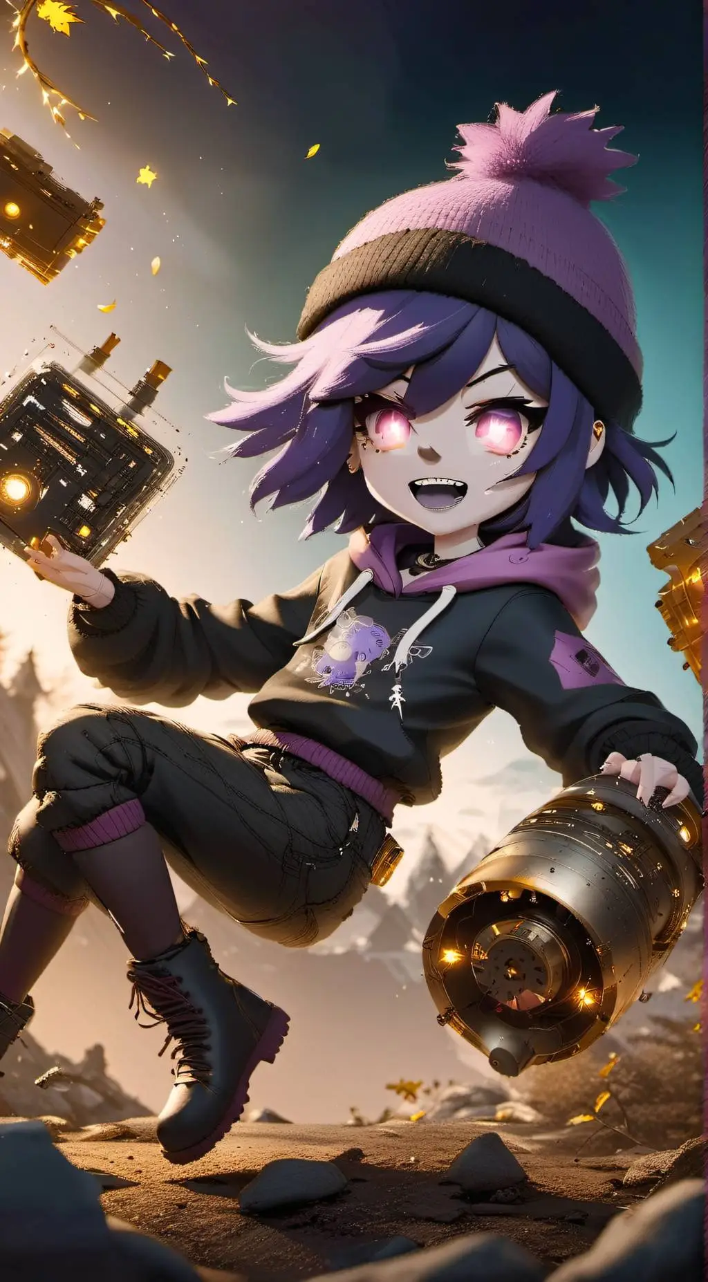 ai character: Uzi Doorman background