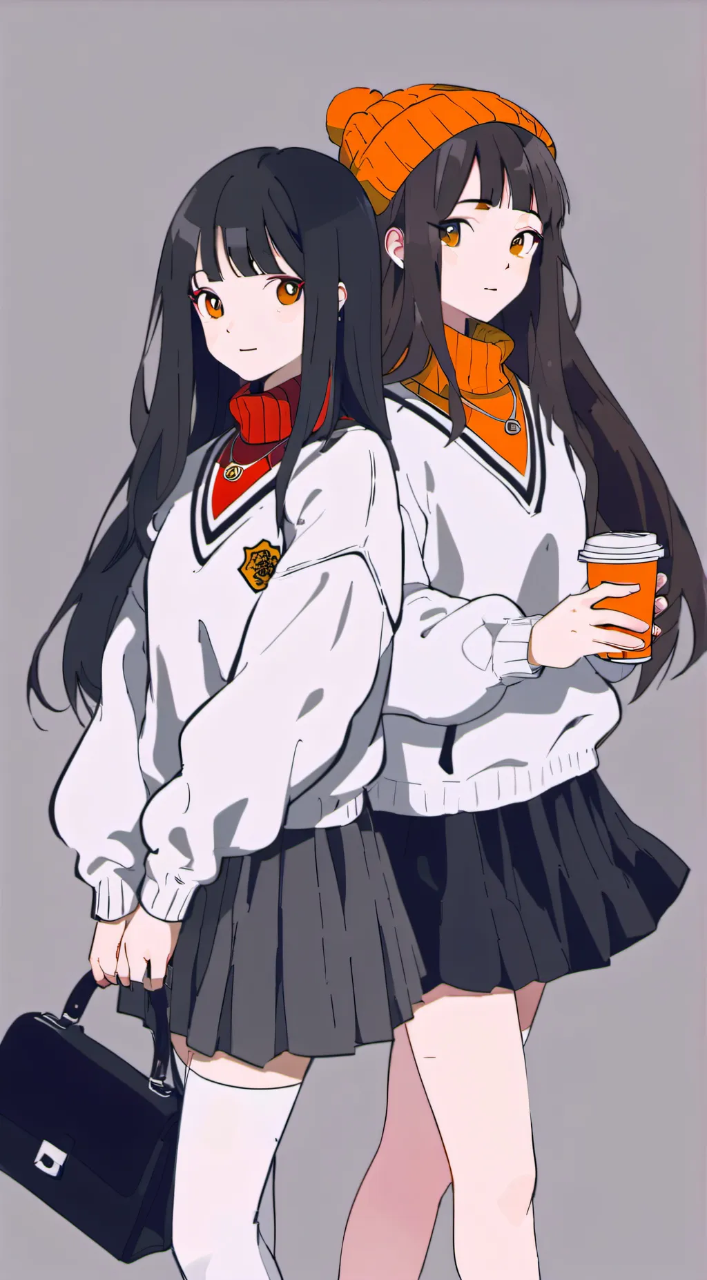 ai character: Ana and anna background