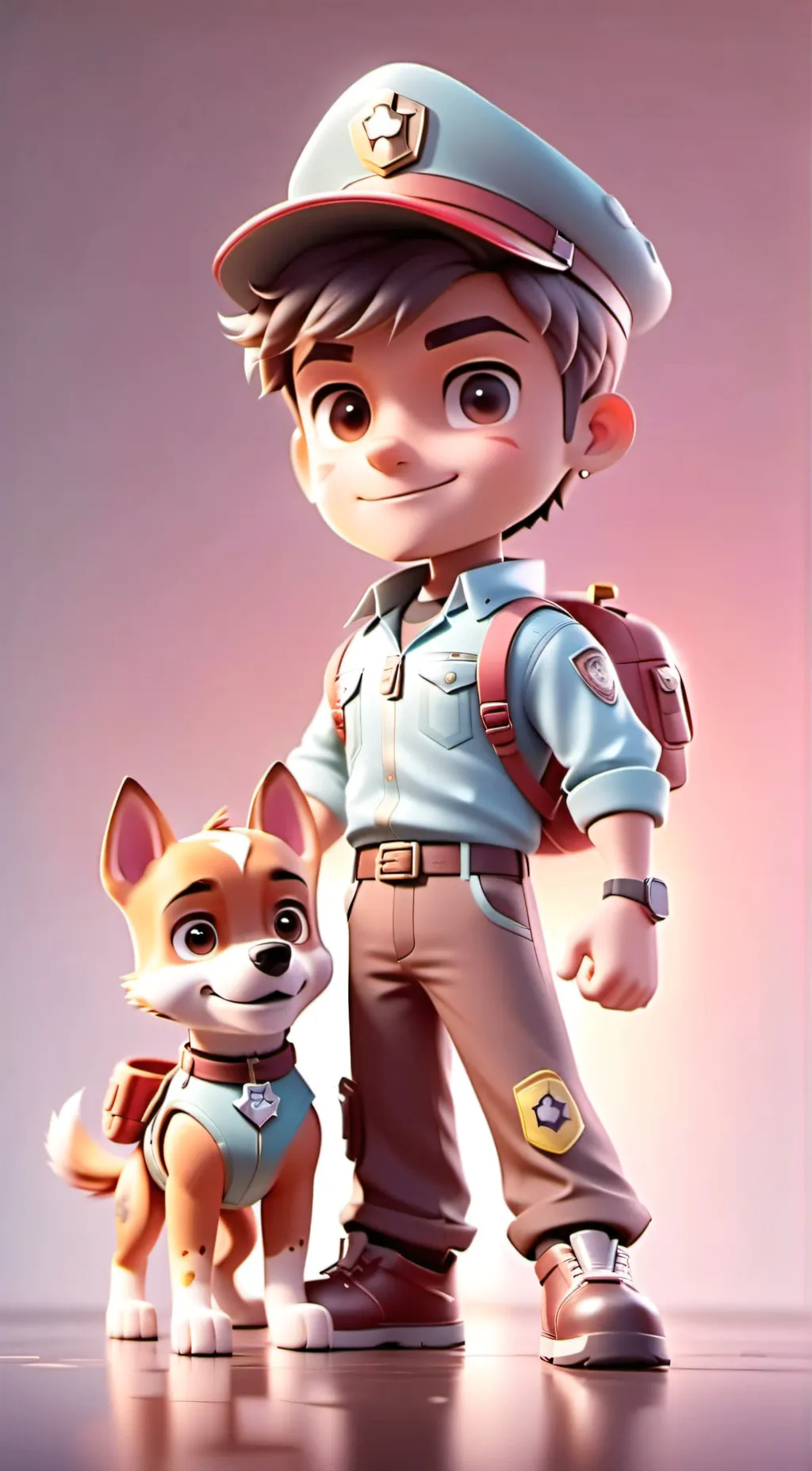 ai character: paw patrol background