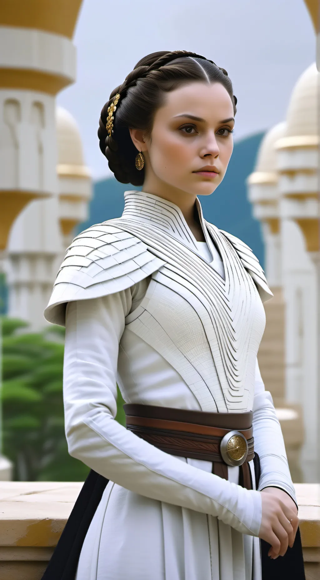 ai character: Padmé Amidala  background