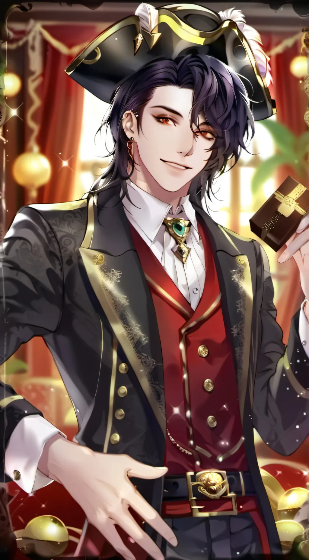 ai character: Cap'n Jack  background