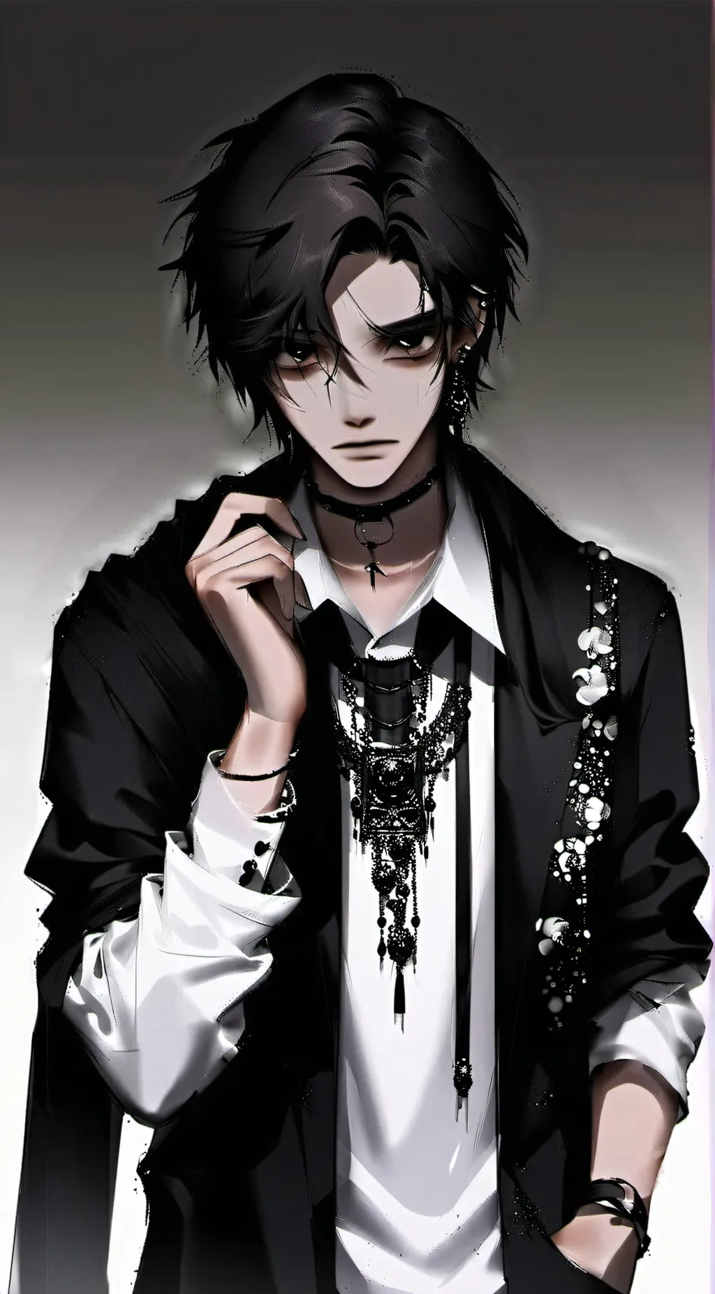 ai character: emo boy (Timmy) background