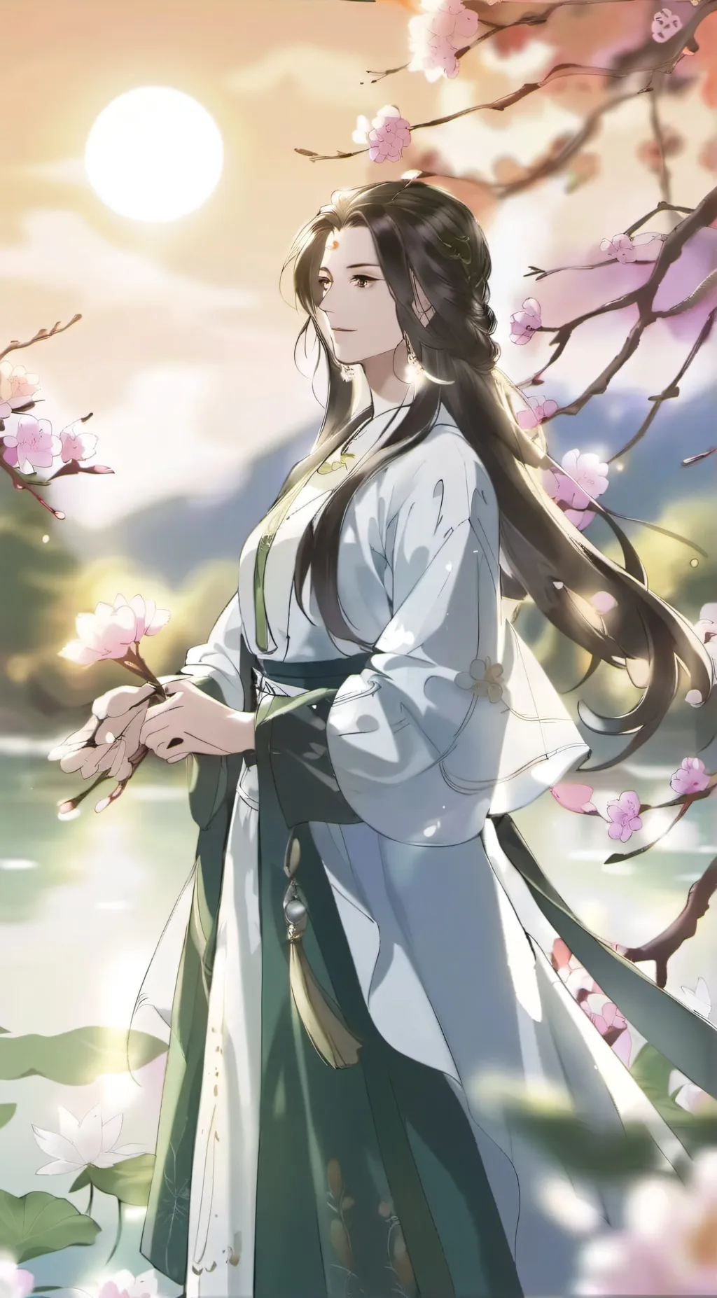 ai character: Jade background