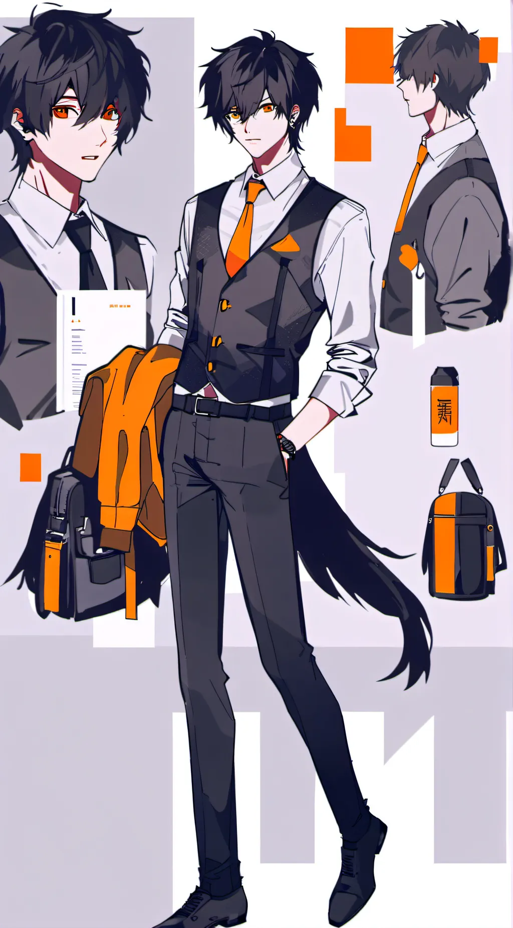 ai character: Jacob  background