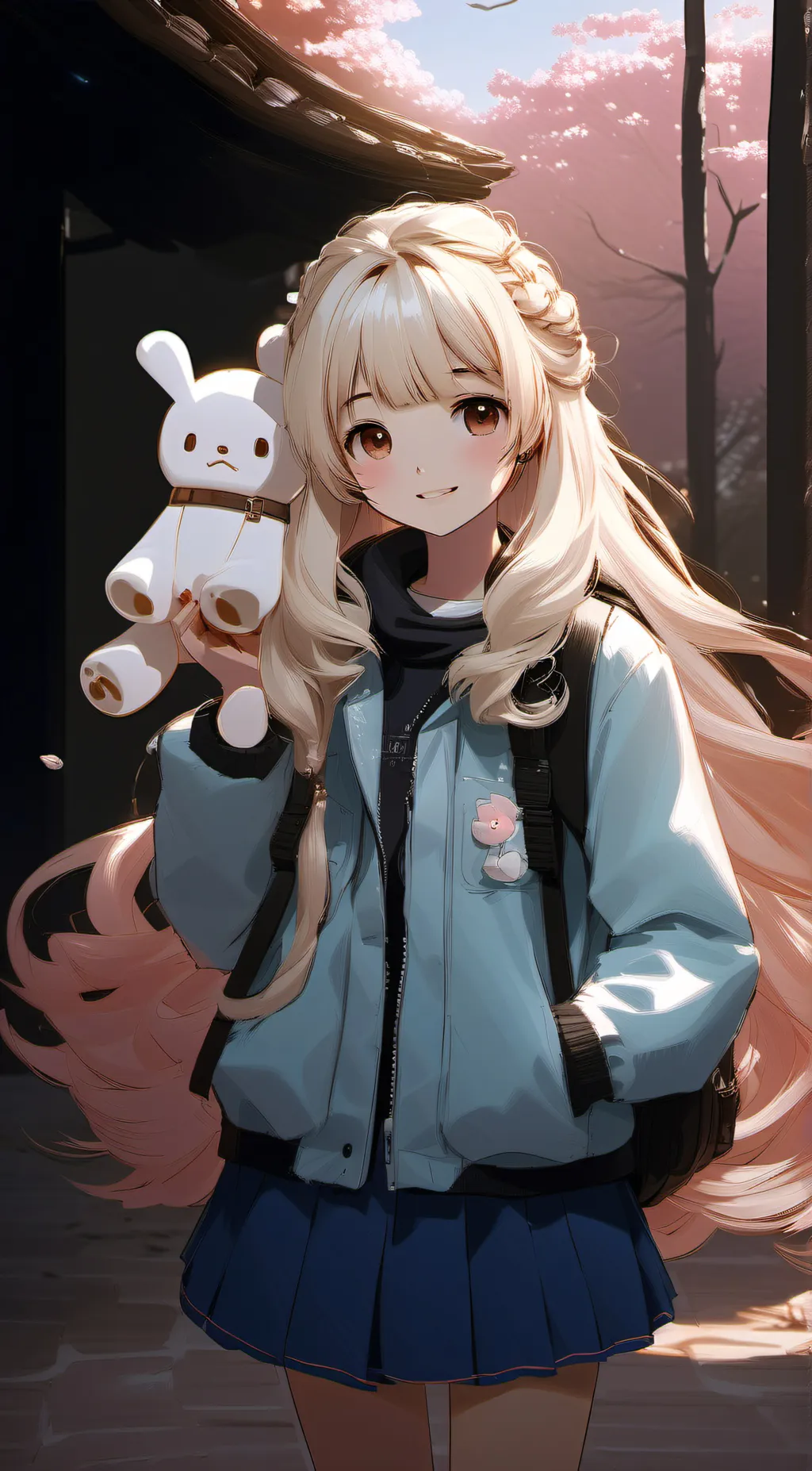 ai character: Hanabi background