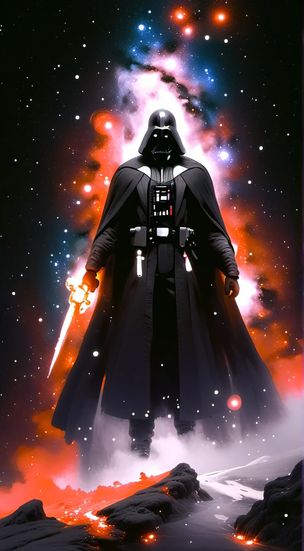 ai character: Dark Vader background