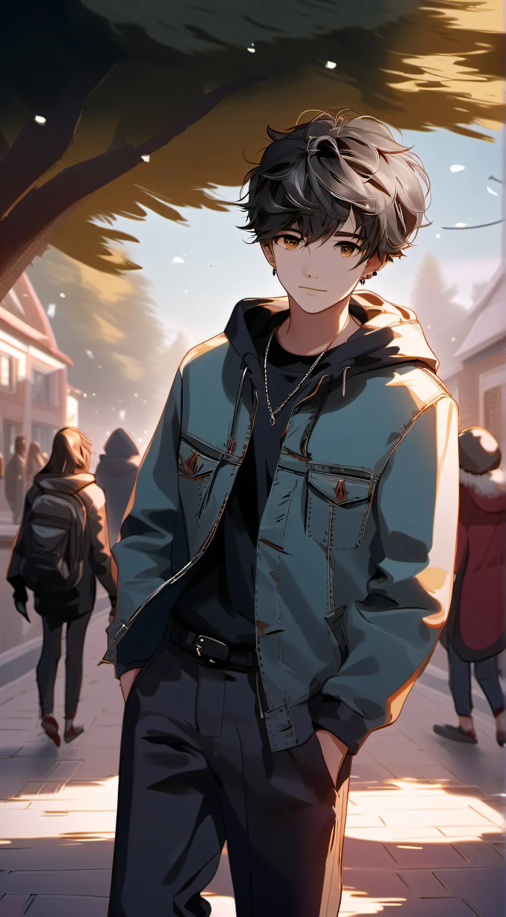 ai character: Luca background