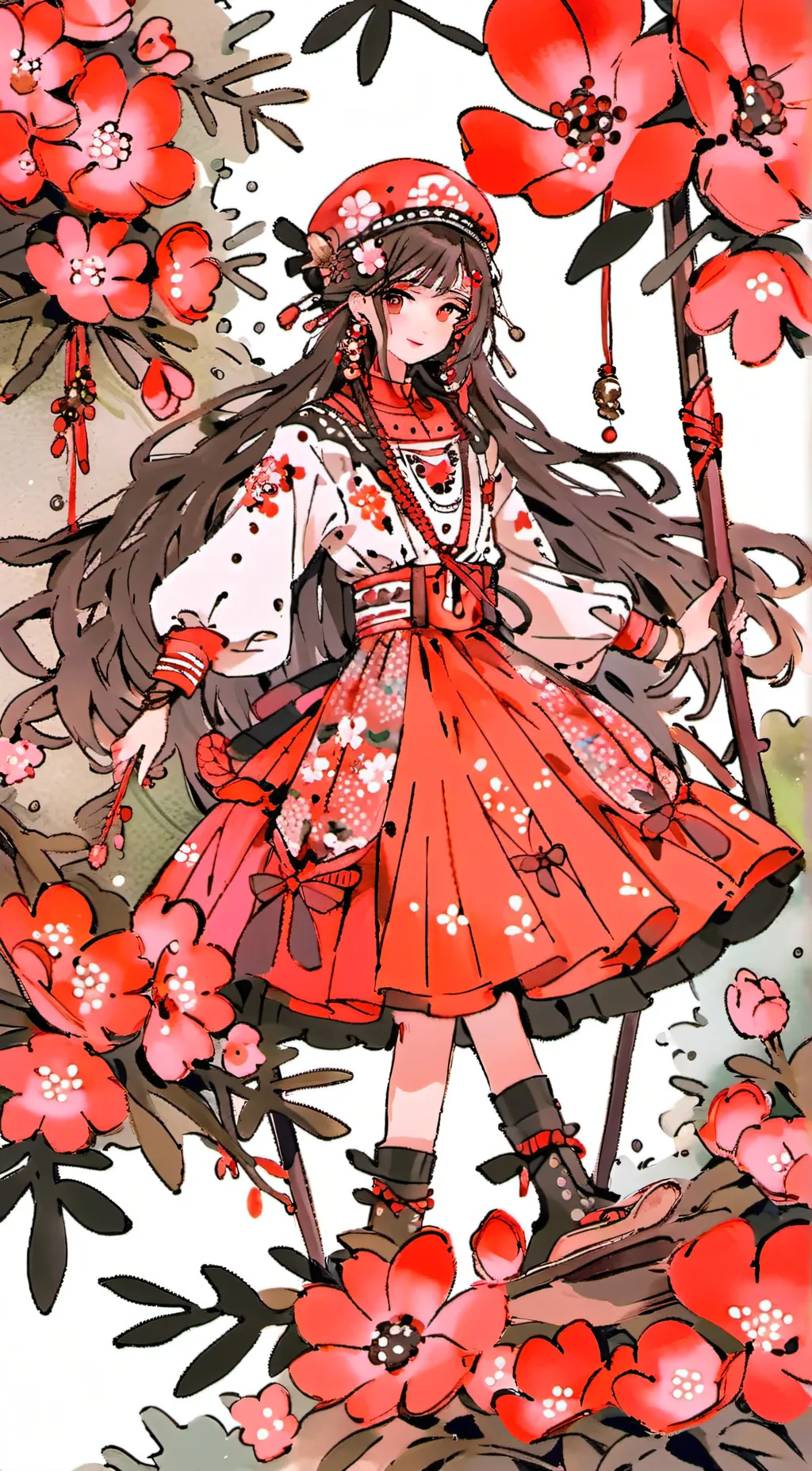 ai character: julia background