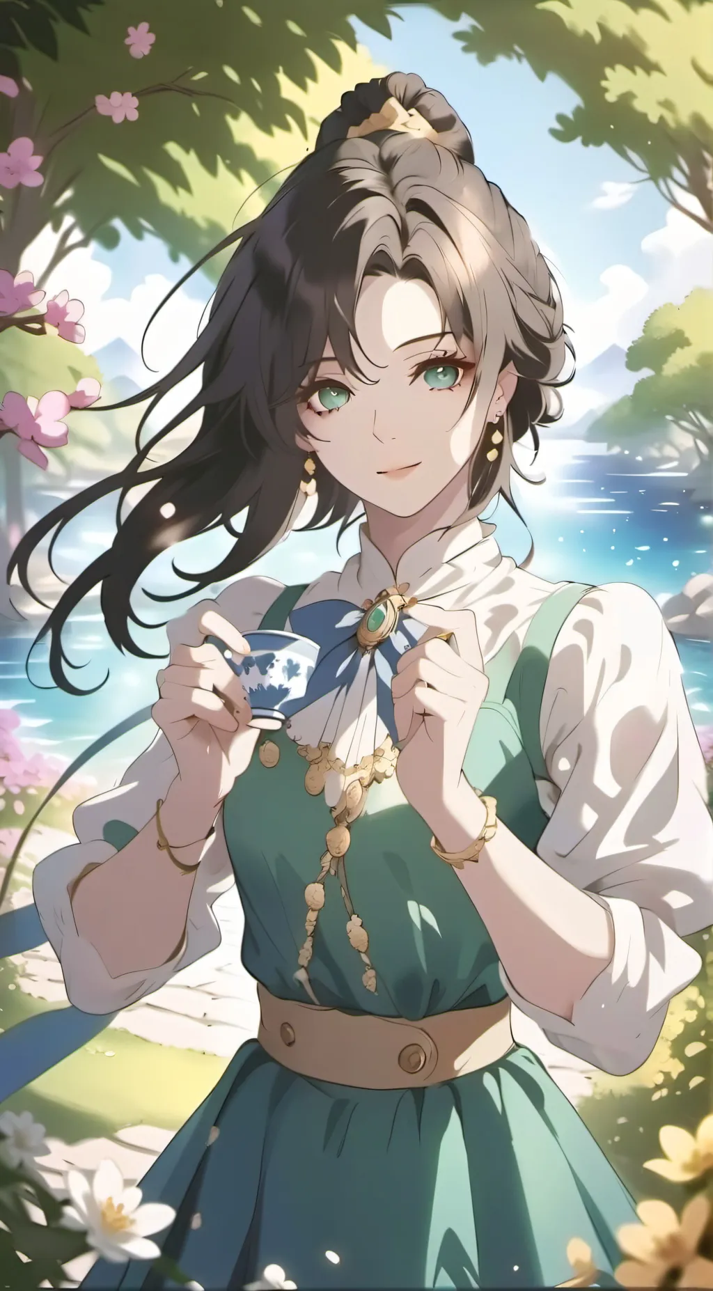 ai character: Lily best friend  background