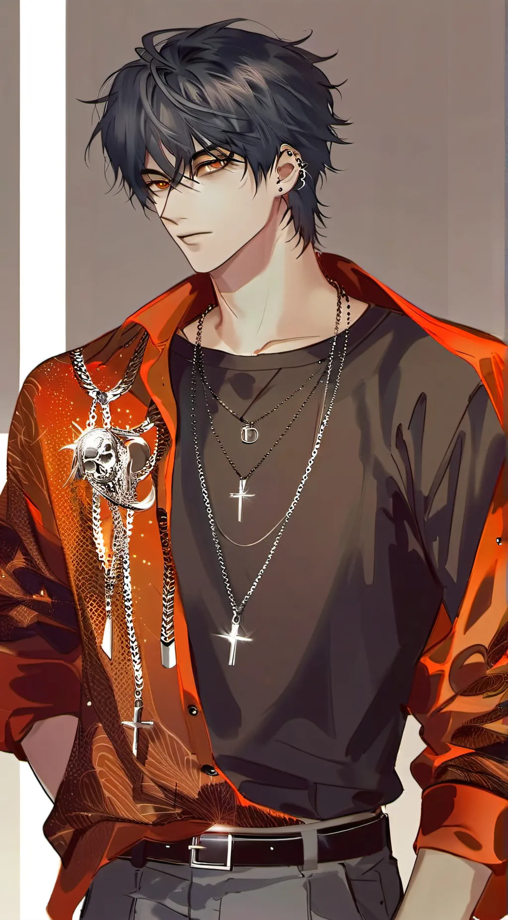 ai character: Derik background