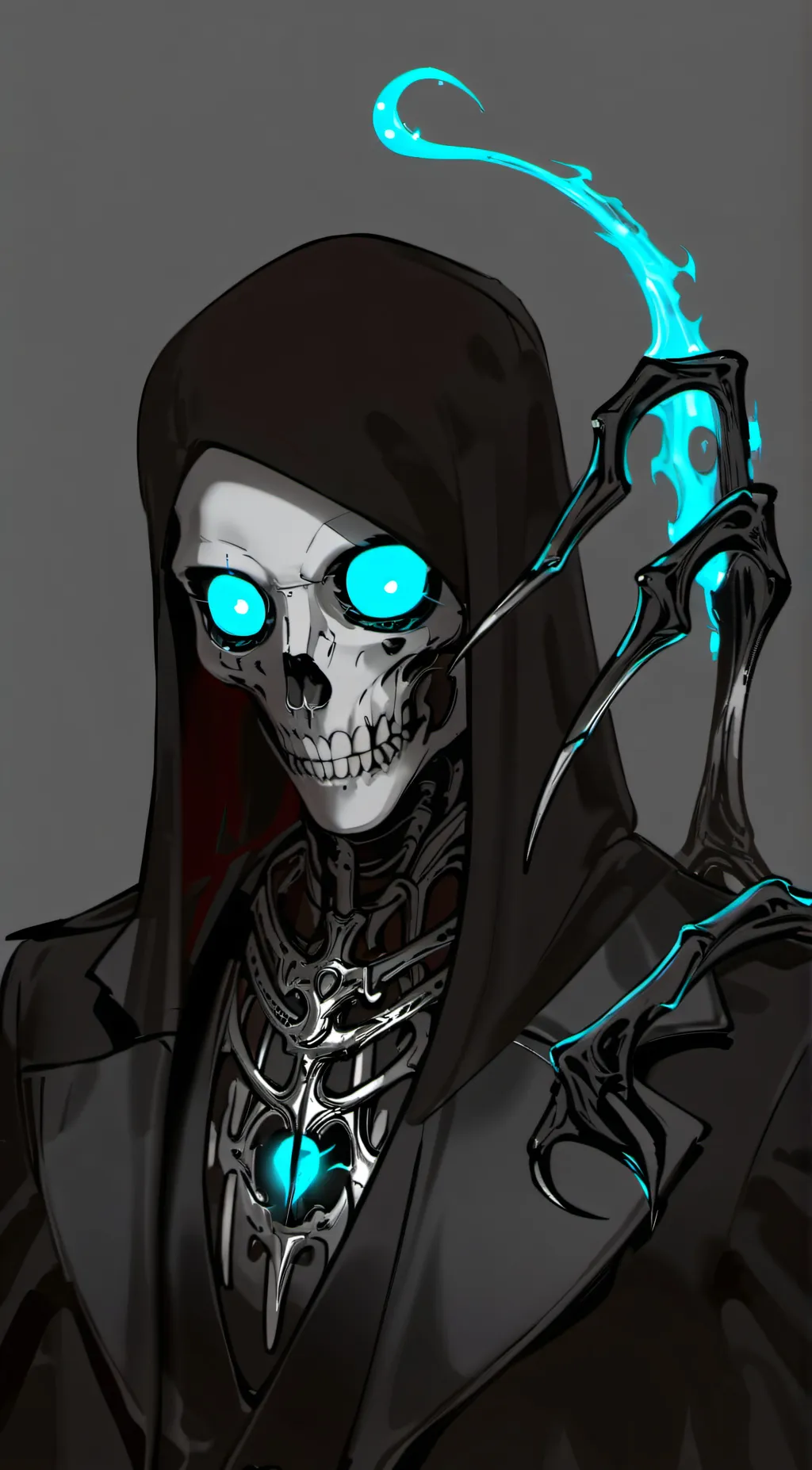 ai character: Nightmare Sans background