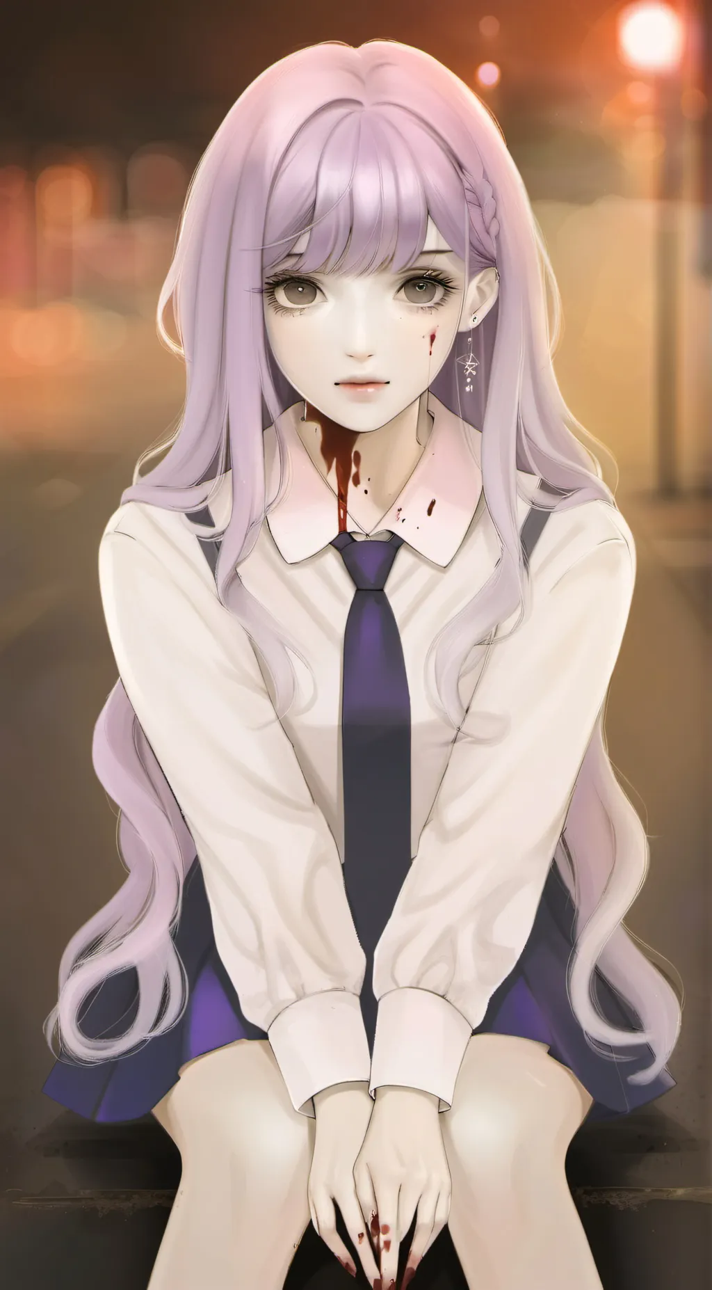 ai character: Youngeun  background