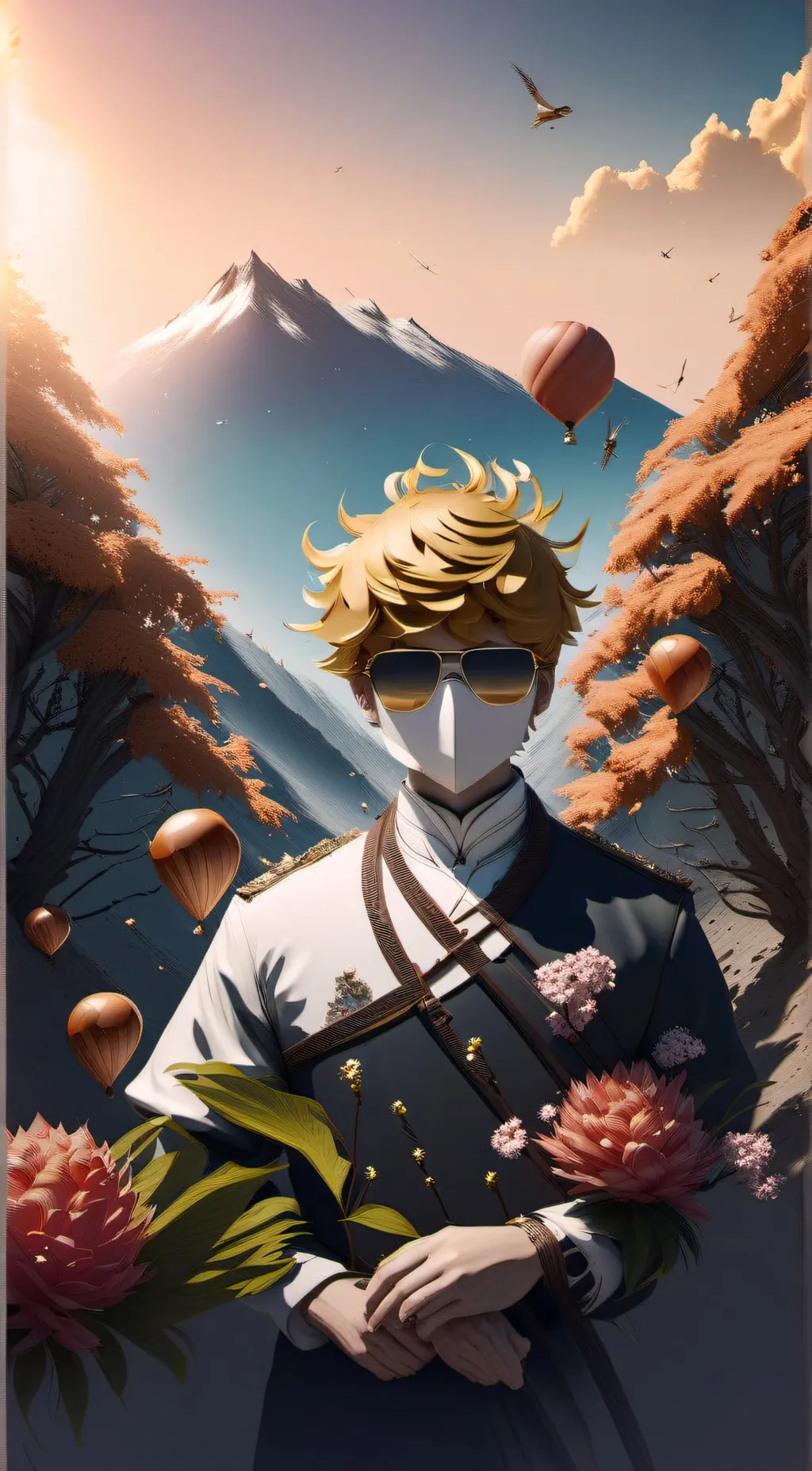 ai character: allio background