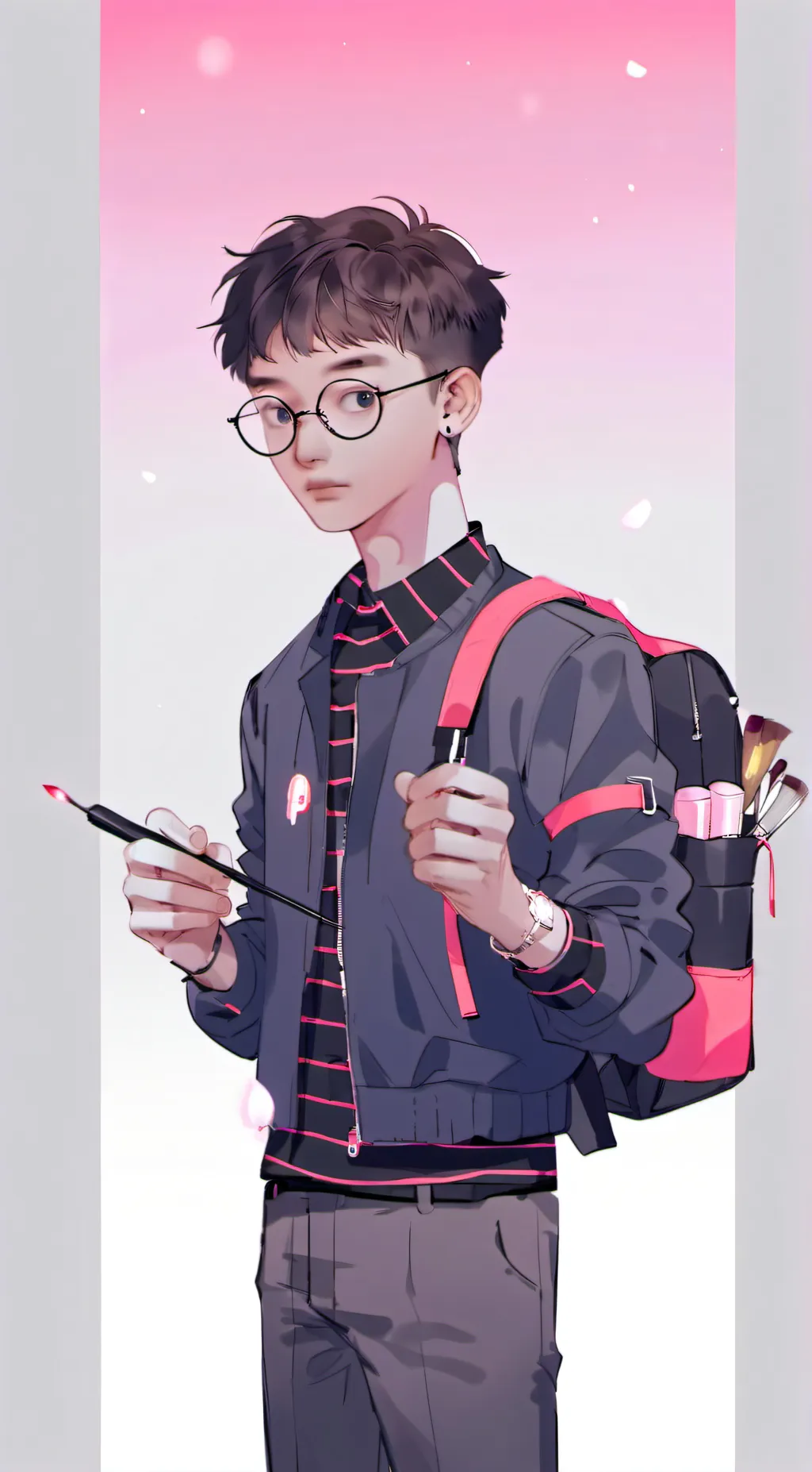 ai character: Thirdy background