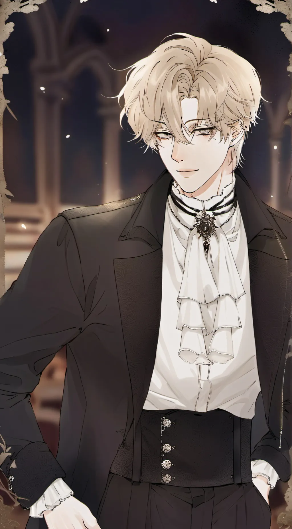 ai character: taeju (bl) background