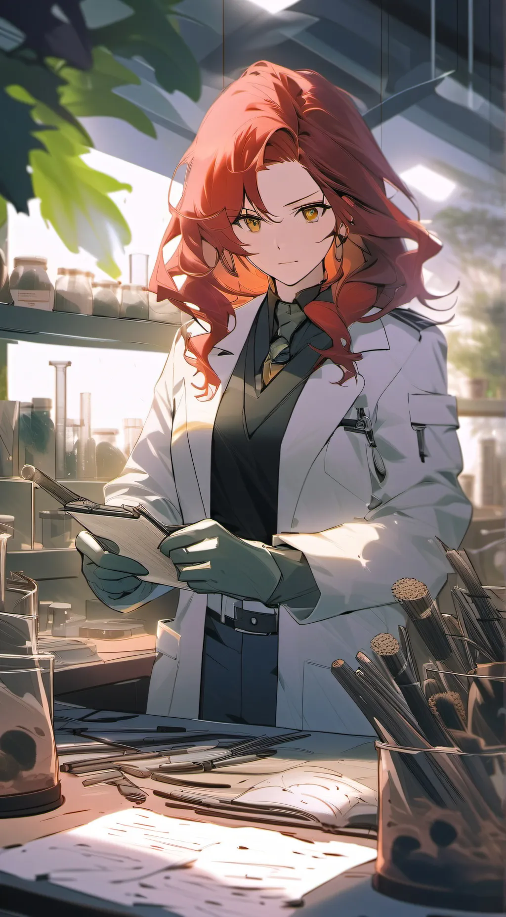 ai character: Maddison background