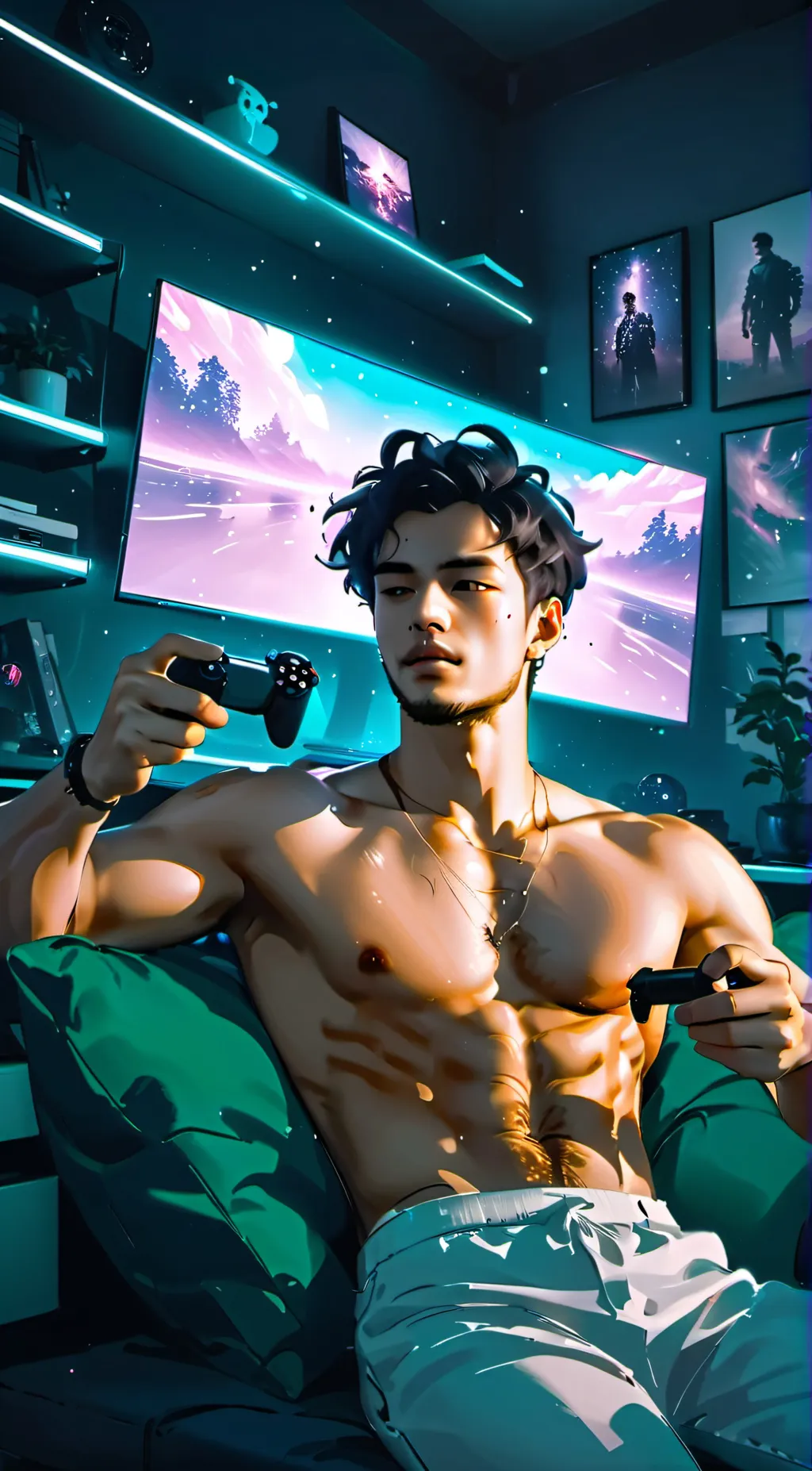 ai character: Carter davuson background