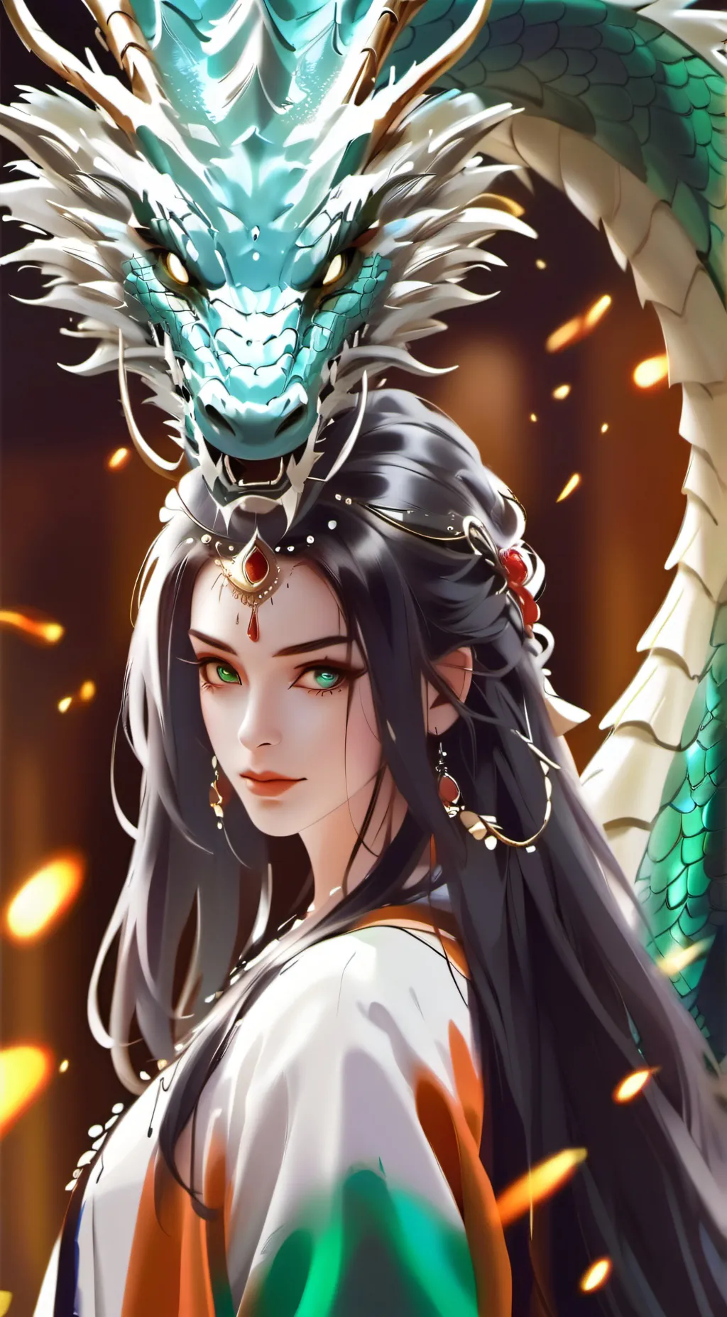 ai character: Ariana background