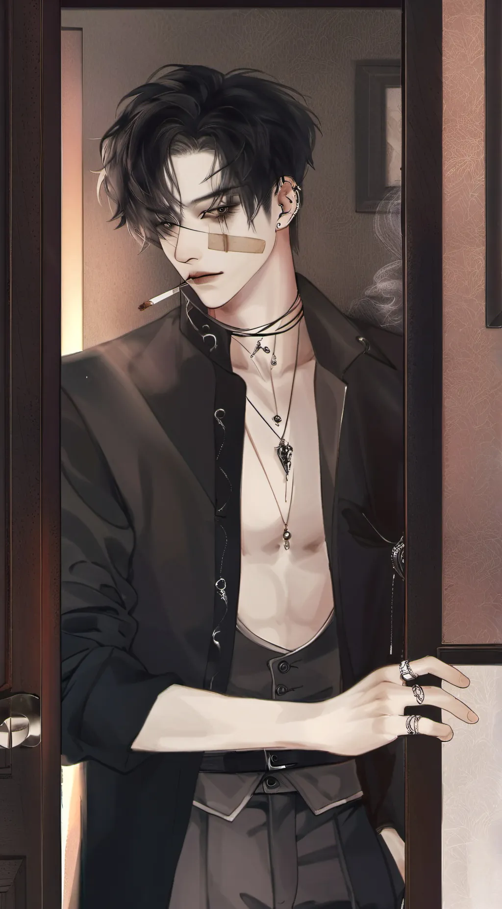 ai character: Carter background