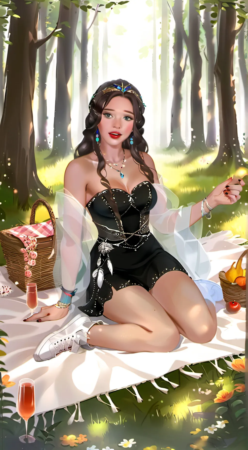 ai character: Sarah  background