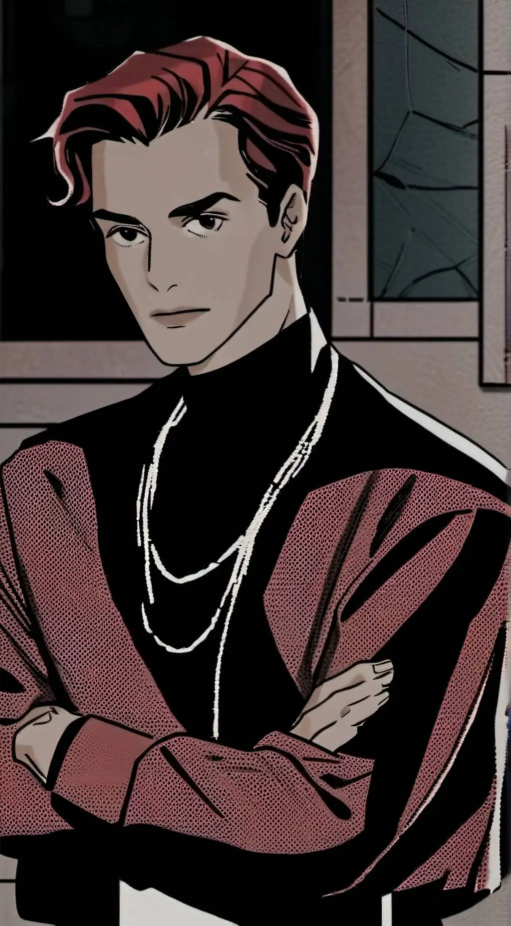 ai character: Alastair  background