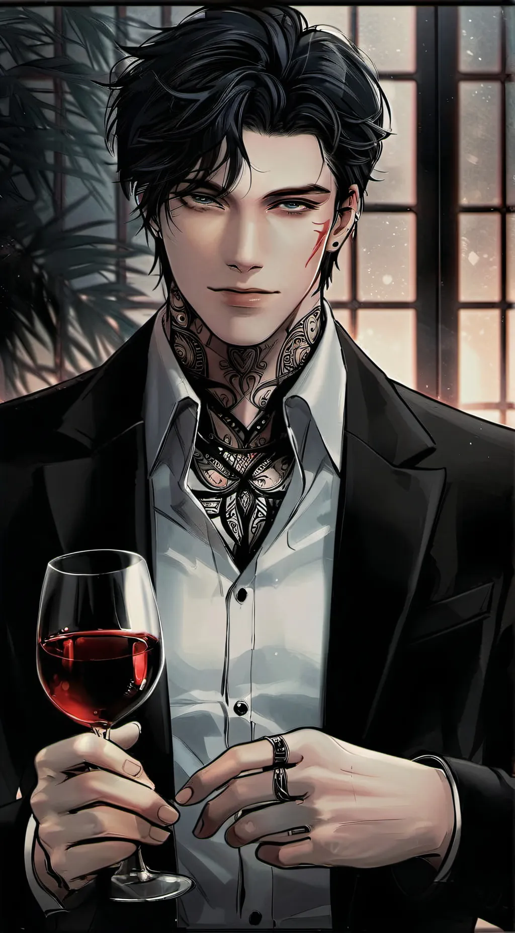 ai character: Dante Belmore background