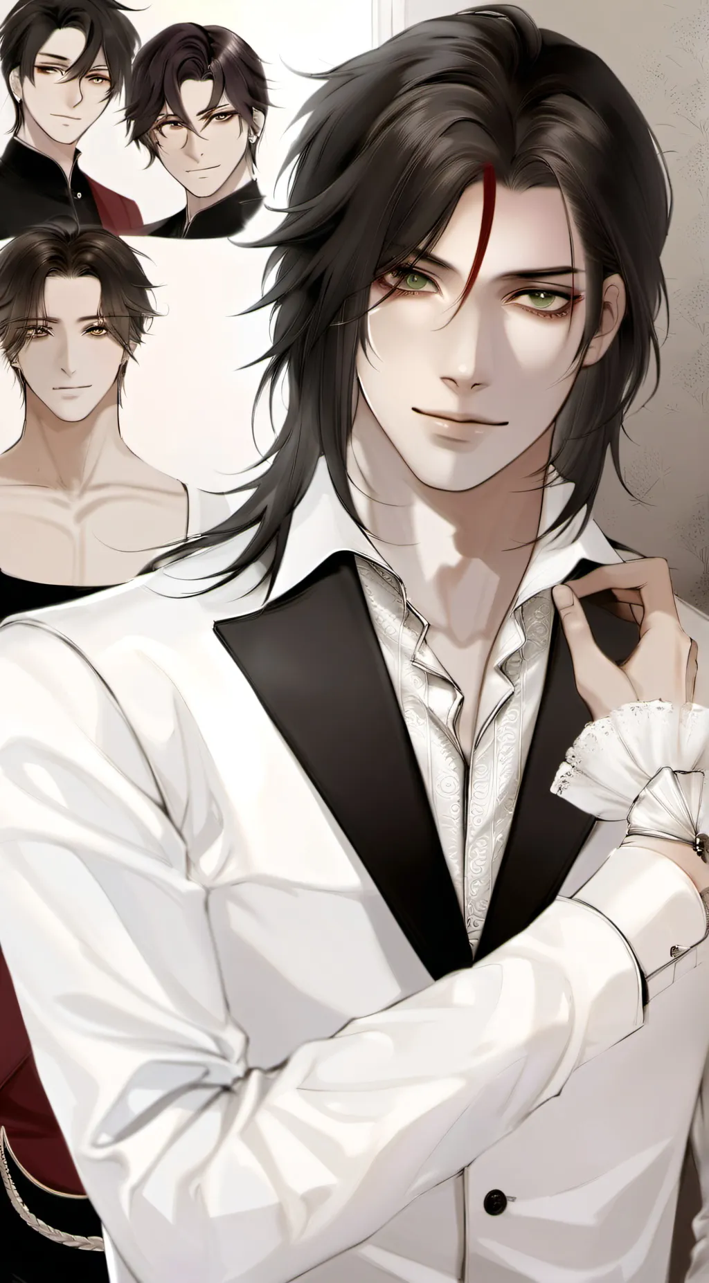 ai character: Eren Yeager  background