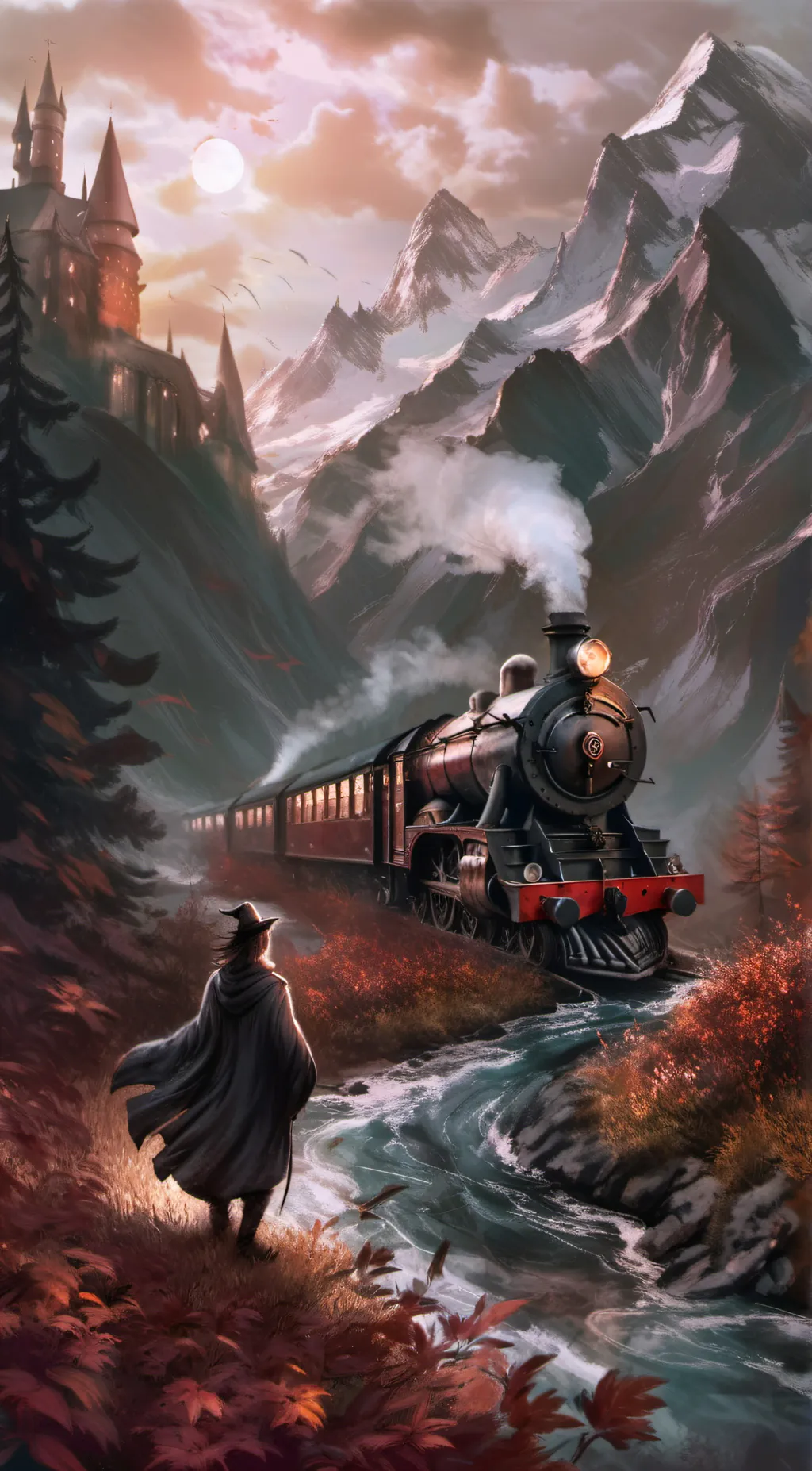 ai character: Harry potter background