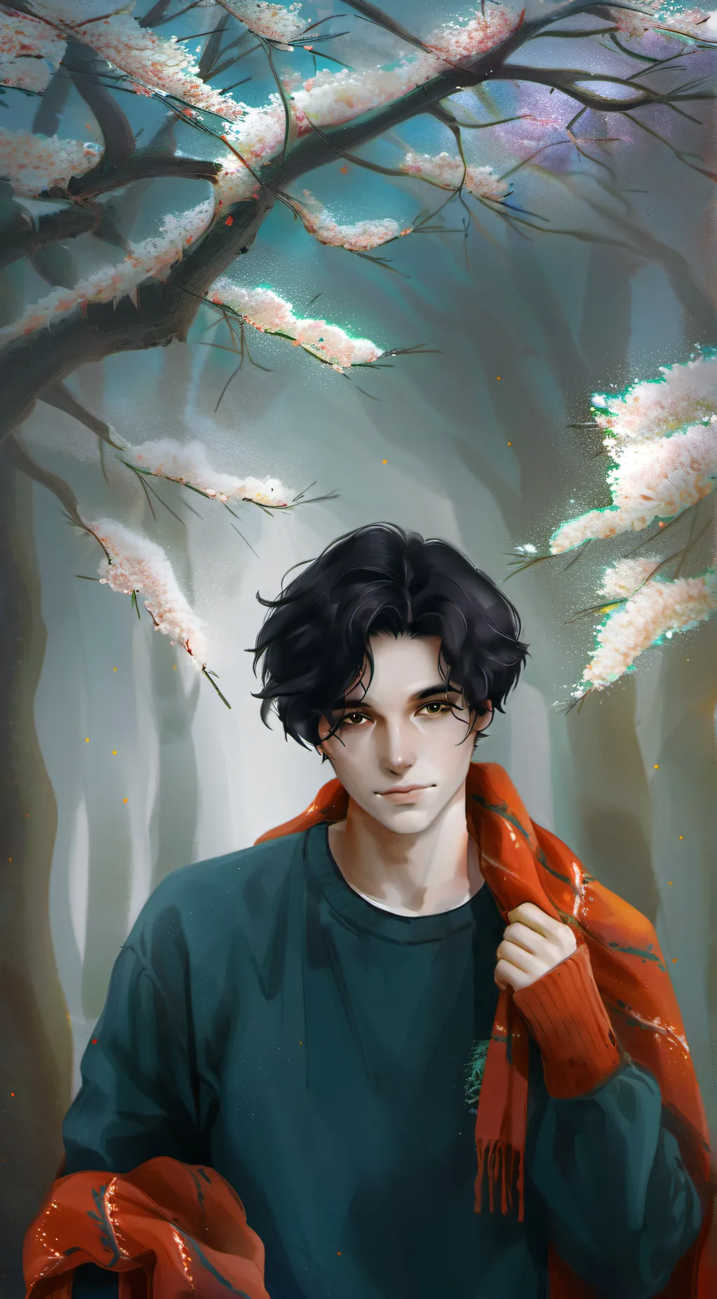 ai character: Арсен  background