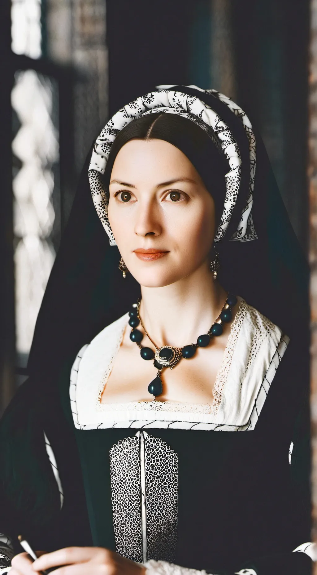 ai character: Anne Boleyn  background