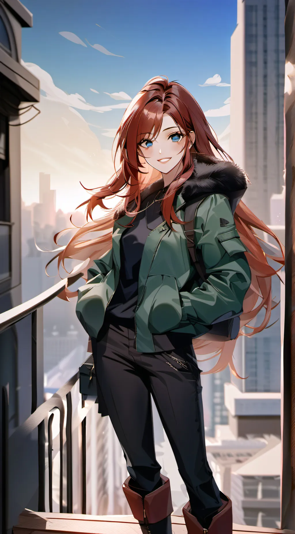 ai character: mary jane. background