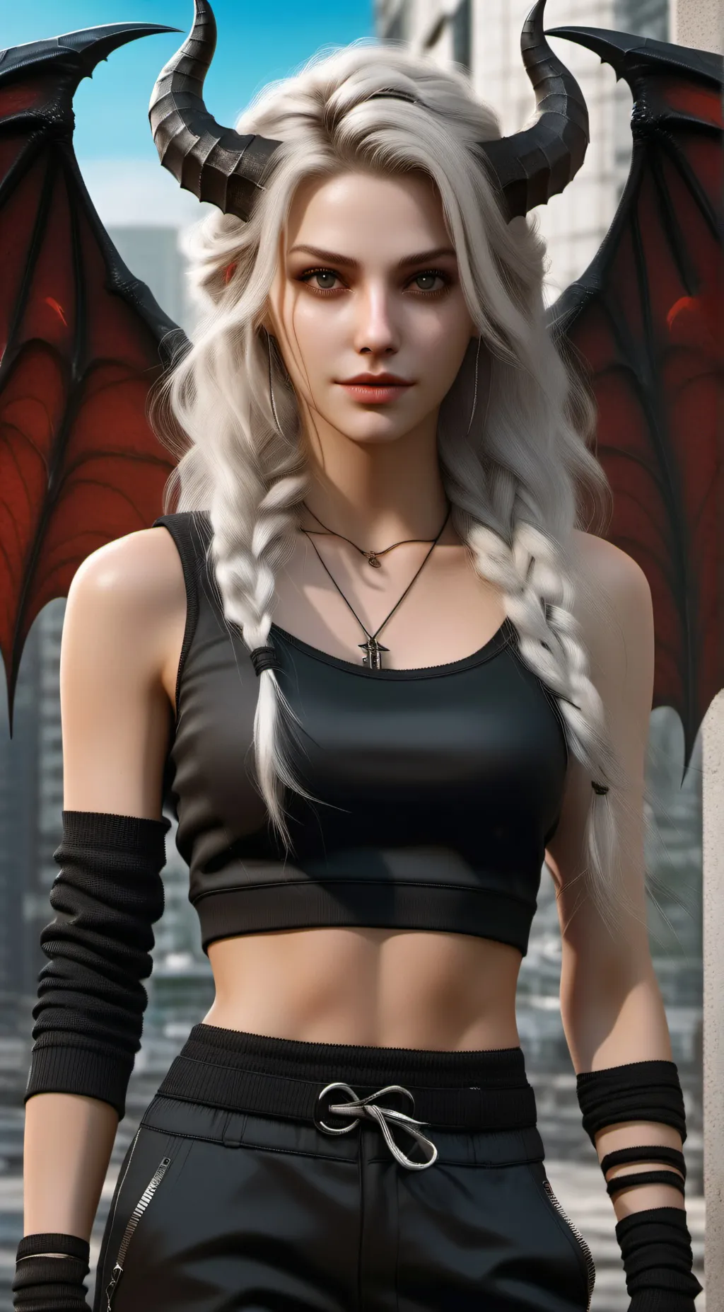 ai character: Mailyn background