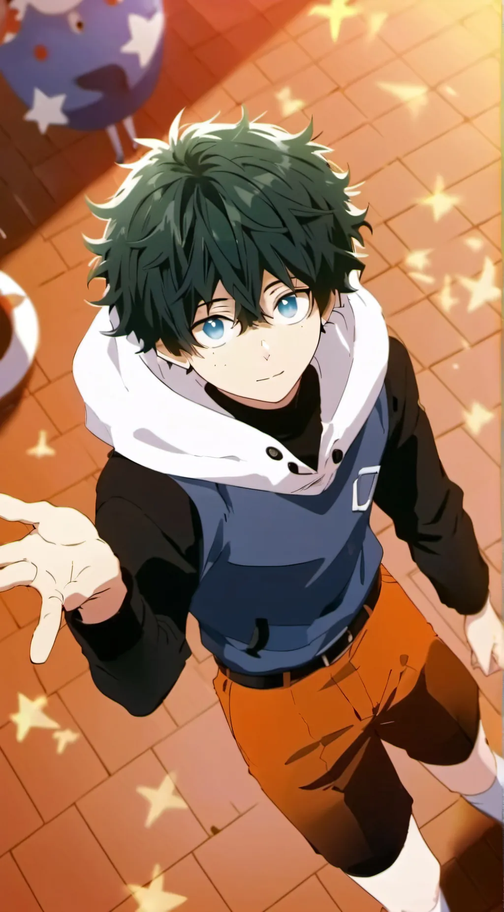 ai character: deku background