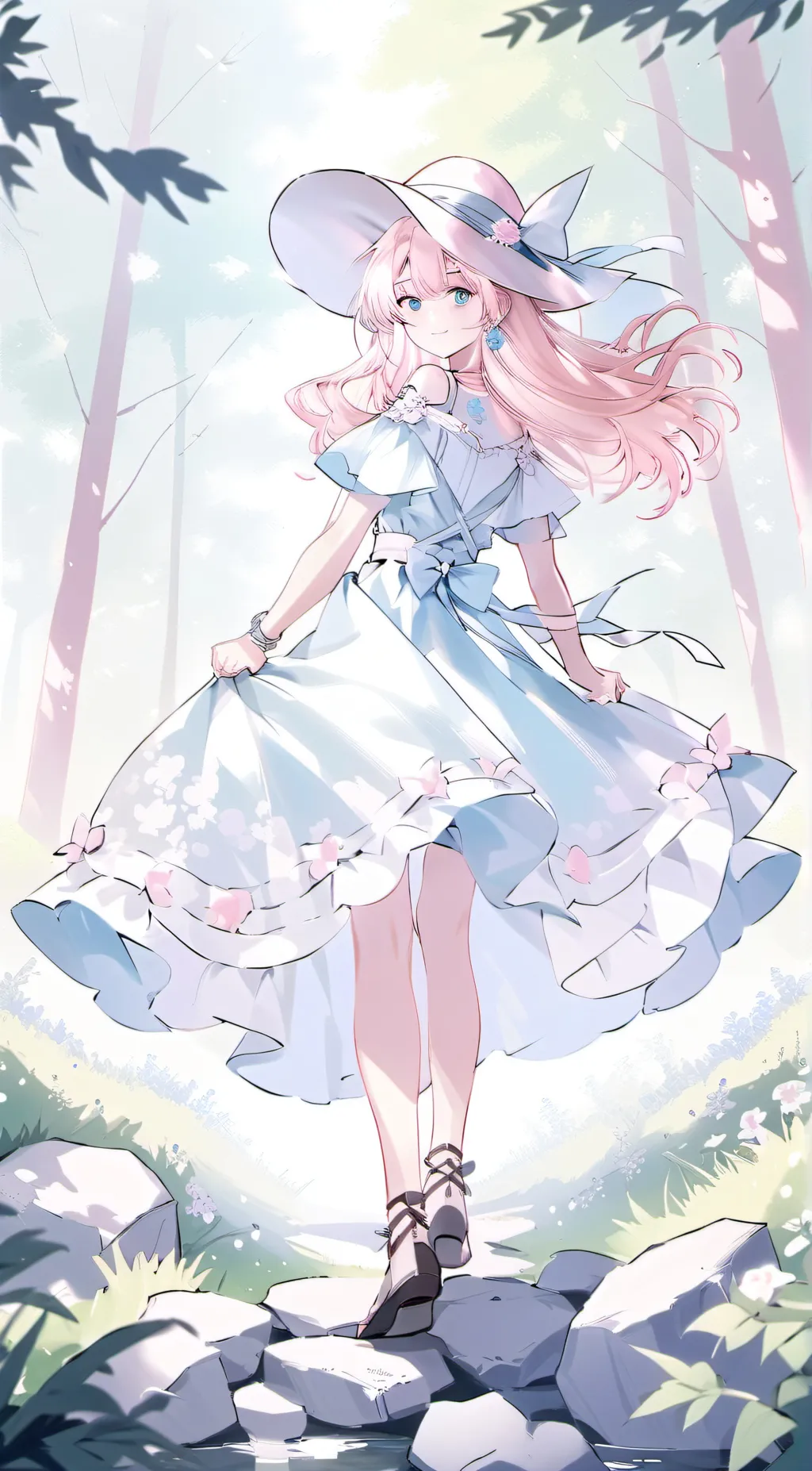ai character: Demon slayer background