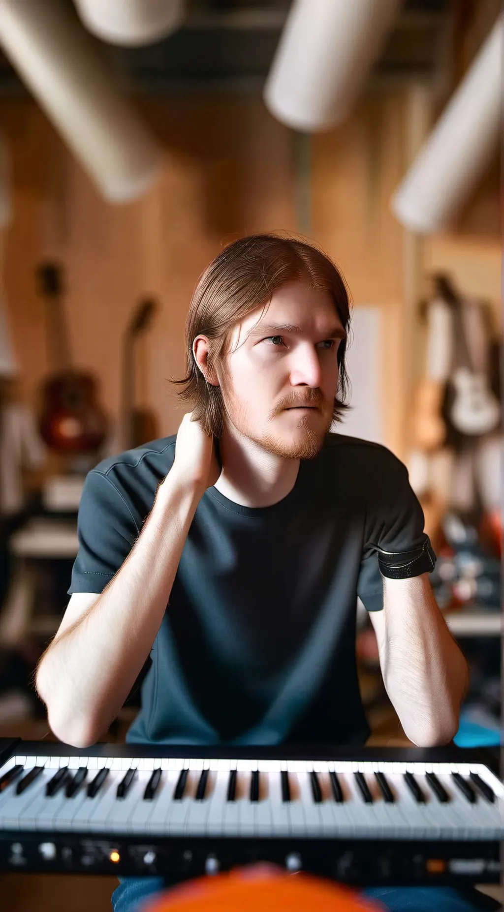 ai character: Bo Burnham background