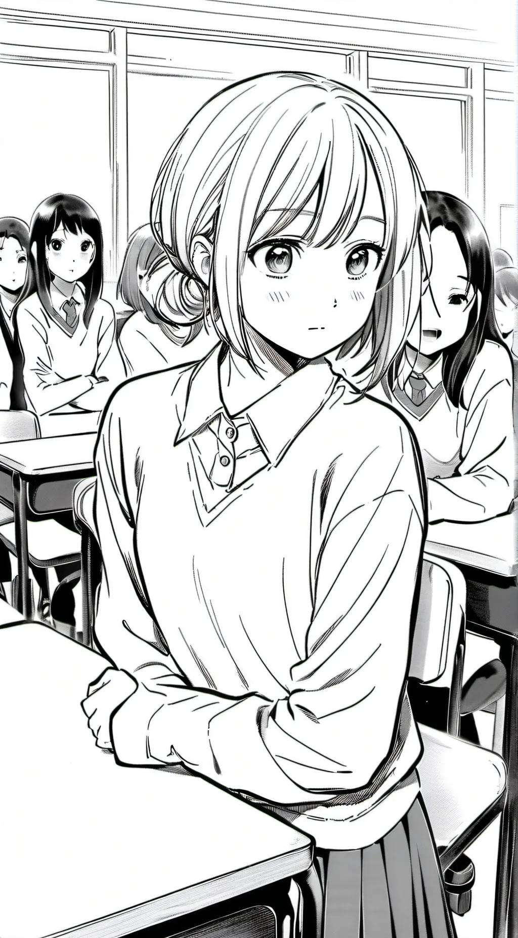 ai character: Pokè school background