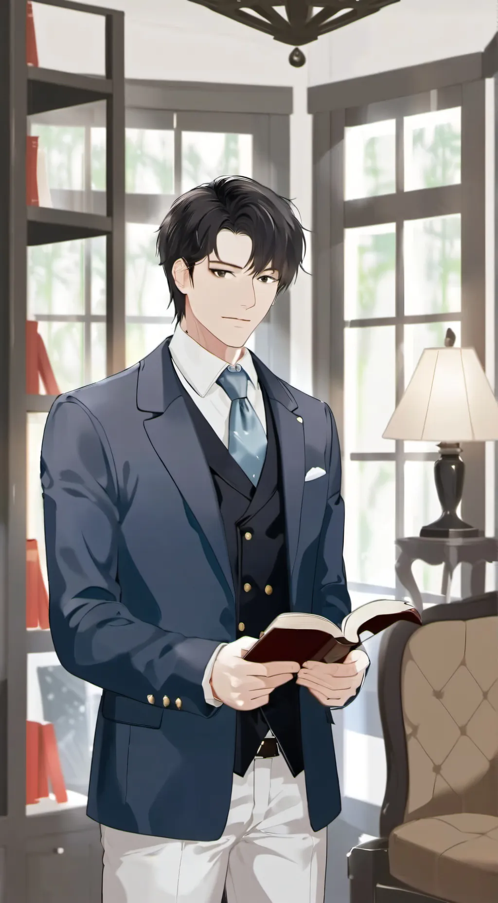 ai character: William background