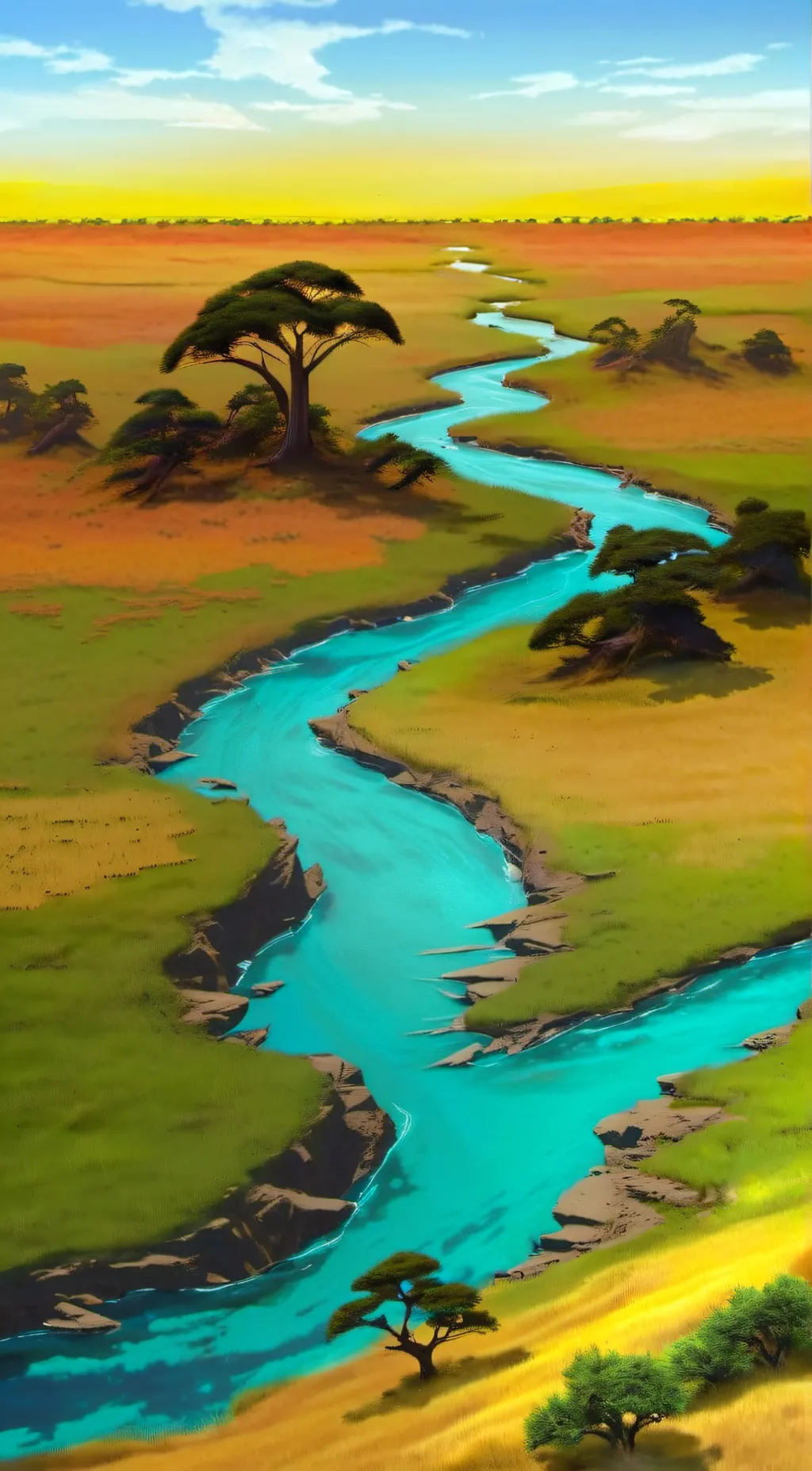 ai character: The Pridelands background