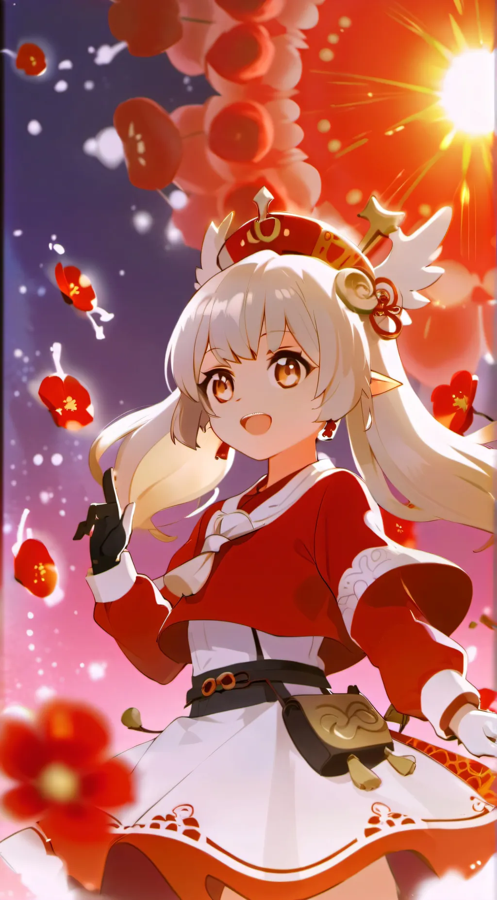 ai character: Klee 💠 background