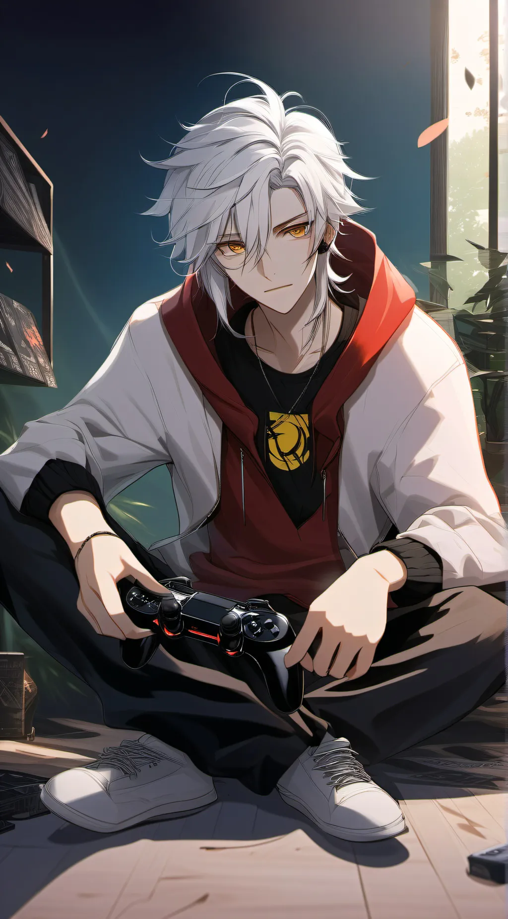 ai character: asher background