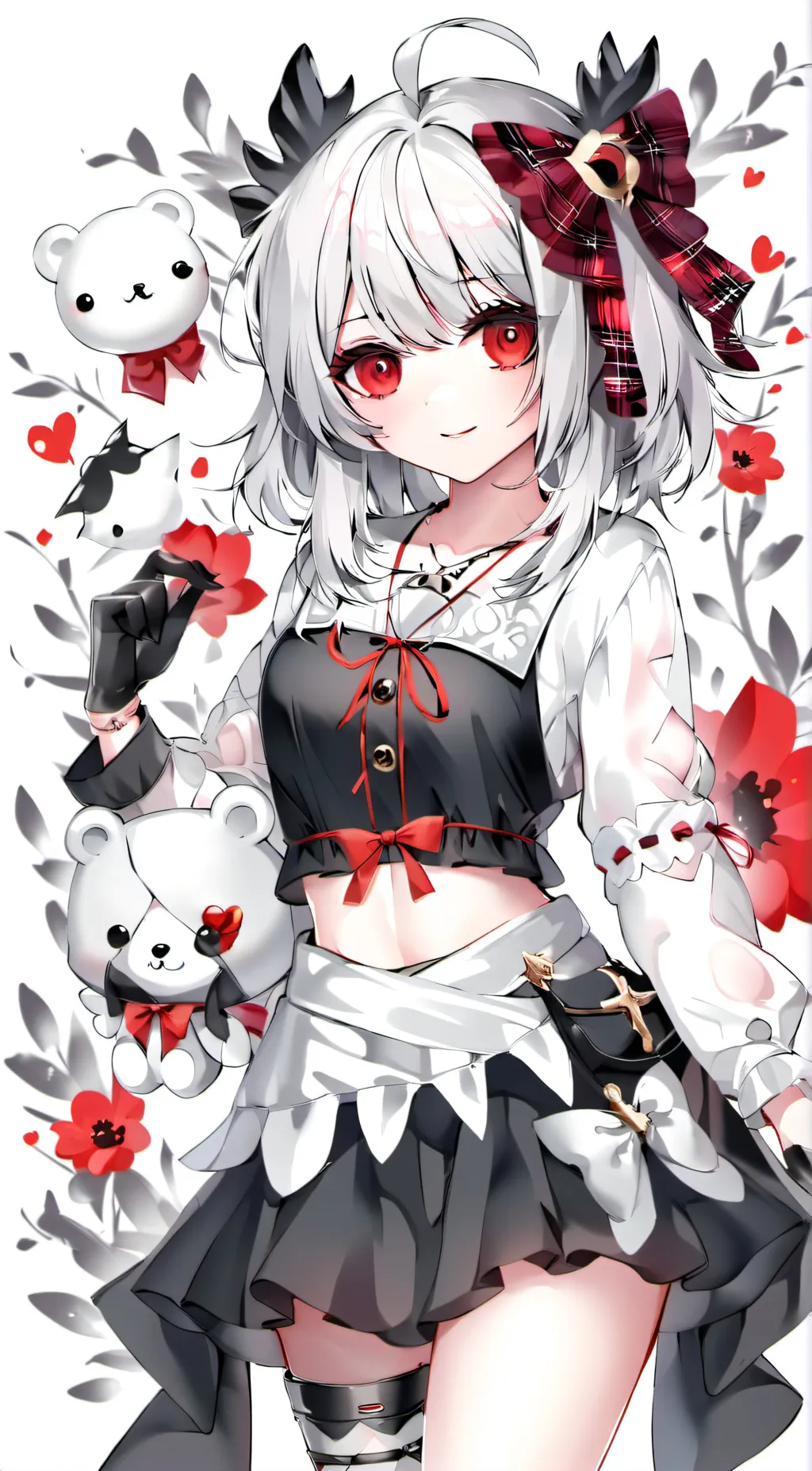 ai character: evil girlfriend background