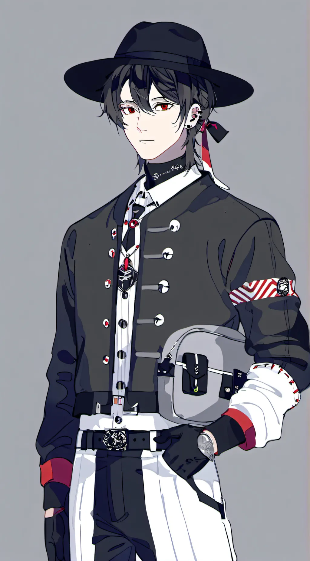 ai character: Jaden  background
