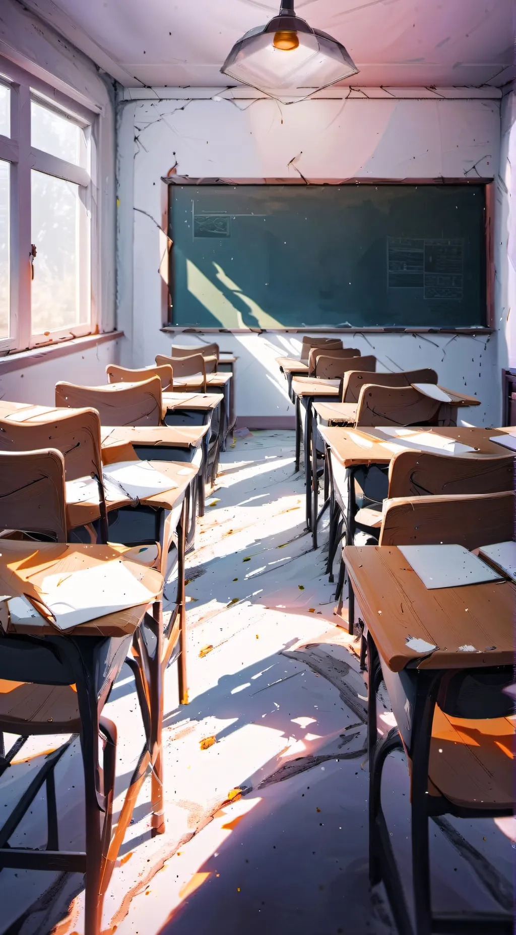 ai character: School background