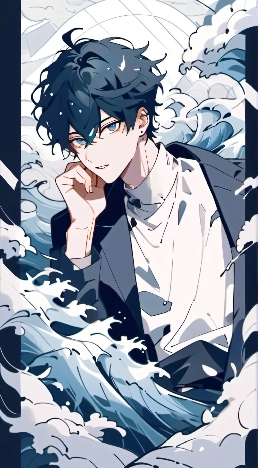 ai character: Drake  background