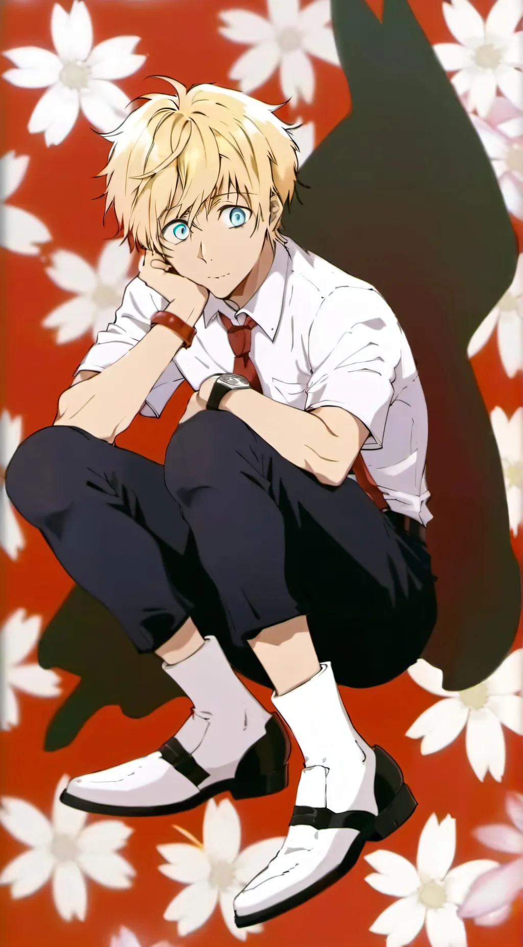 ai character: Monoma background